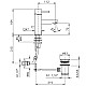 Заказать Смеситель для раковины с донным клапаном Nicolazzi Antelao 3802CR в магазине сантехники Santeh-Crystal.ru