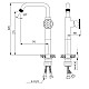 Приобрести Смеситель для раковины IDDIS Grange GRABLR1i01 в магазине сантехники Santeh-Crystal.ru