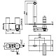 Приобрести Смеситель для раковины без донного клапана Paffoni Elle EL105CR в магазине сантехники Santeh-Crystal.ru