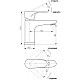 Приобрести Смеситель для раковины Abber Eleganz AF8310 в магазине сантехники Santeh-Crystal.ru