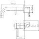 Приобрести Смеситель для раковины без донного клапана BelBagno Etna ETN-BLVM-2-IN в магазине сантехники Santeh-Crystal.ru