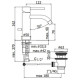 Заказать Смеситель для раковины с донным клапаном Paffoni Light LIG075 в магазине сантехники Santeh-Crystal.ru