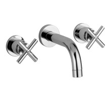 Смеситель для раковины без донного клапана Paffoni Quattro QTV003CR