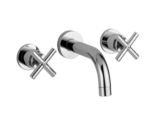 Заказать Смеситель для раковины без донного клапана Paffoni Quattro QTV003CR в магазине сантехники Santeh-Crystal.ru