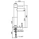 Приобрести Смеситель для раковины без донного клапана Paffoni Stick SK071HCR120 в магазине сантехники Santeh-Crystal.ru