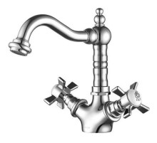 Смеситель для раковины с донным клапаном Caprigo Bristol 21-526-crm