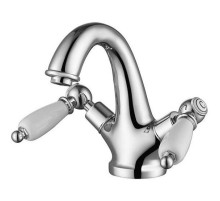 Смеситель для раковины с донным клапаном Caprigo Adria Classic 03-520-crm