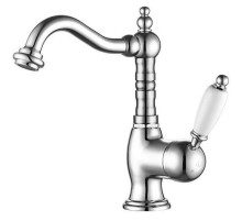 Смеситель для раковины с донным клапаном Caprigo Adria Uno 02-524-crm