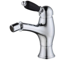 Смеситель для биде с донным клапаном Caprigo Adria Uno Black Edition 02B-533-crm