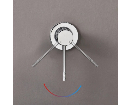 Смеситель для раковины без донного клапана Vincea Desire VBFW-1D1CH