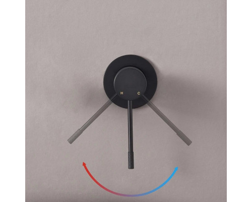 Смеситель для раковины без донного клапана Vincea Desire VBFW-1D1MB