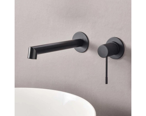 Смеситель для раковины без донного клапана Vincea Desire VBFW-1D1MB