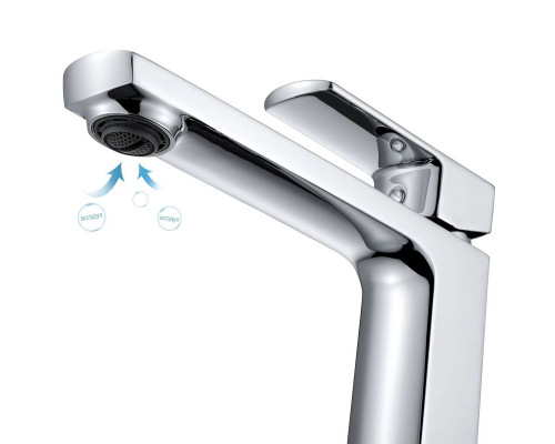 Смеситель для раковины без донного клапана Vincea Next VBF-1N1CH