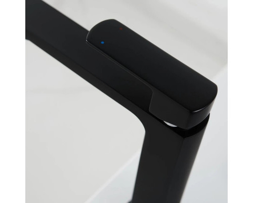 Смеситель для раковины без донного клапана Vincea Next VBF-1N1MB