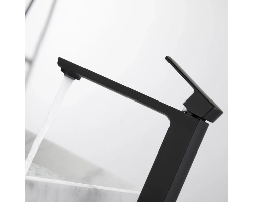 Смеситель для раковины без донного клапана Vincea Next VBF-1N2MB