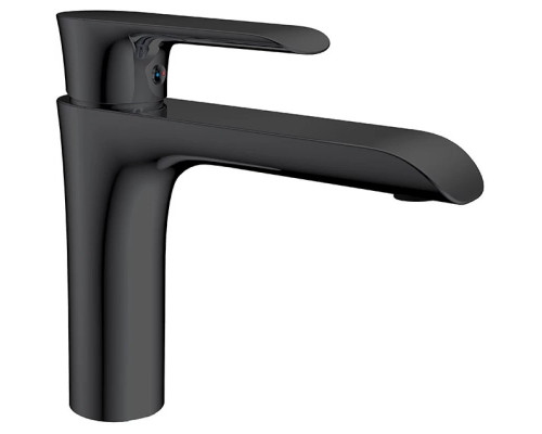 Смеситель для раковины без донного клапана Vincea Esse VBF-1E1MB