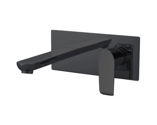 Смеситель для раковины без донного клапана Vincea Esse VBFW-1E1MB