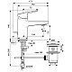 Приобрести Смеситель для раковины с донным клапаном Ideal Standard Ceraplan BD214XG в магазине сантехники Santeh-Crystal.ru