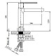 Смеситель для раковины AltroBagno Unione AltroBagnoUnione0136NeOp