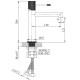Смеситель для раковины AltroBagno Intento AltroBagnoIntento0132BiOp