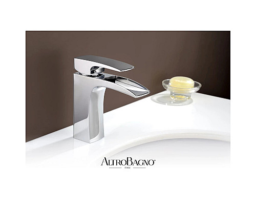 Смеситель для раковины AltroBagno Cascata AltroBagnoCascata0110Cr Смеситель для раковины AltroBagno Cascata AltroBagnoCascata0110Cr
