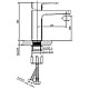 Смеситель для раковины AltroBagno Lamberto AltroBagnoLamberto0124NeOp
