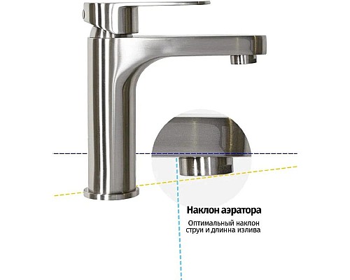 Заказать Смеситель для раковины Grocenberg GB1011NK в магазине сантехники Santeh-Crystal.ru