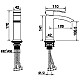 Заказать Смеситель для раковины Grocenberg GB2007NK в магазине сантехники Santeh-Crystal.ru