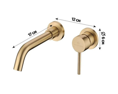 Купить Смеситель для раковины Grocenberg GB511MG в магазине сантехники Santeh-Crystal.ru