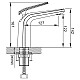 Заказать Смеситель для раковины Rose R3901T в магазине сантехники Santeh-Crystal.ru