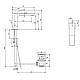 Заказать Смеситель для раковины с донным клапаном Villeroy & Boch Subway 3.0 TVW11200200061 в магазине сантехники Santeh-Crystal.ru