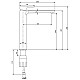 Купить Смеситель для раковины без донного клапана Villeroy & Boch Subway 3.0 TVW11200400061 в магазине сантехники Santeh-Crystal.ru