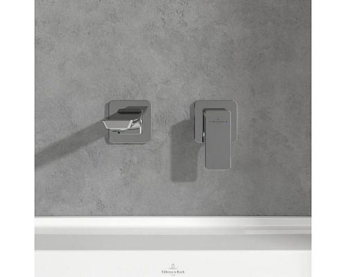 Приобрести Смеситель для раковины без донного клапана Villeroy & Boch Subway 3.0 TVW11200700061 в магазине сантехники Santeh-Crystal.ru