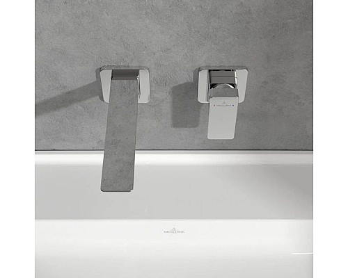 Приобрести Смеситель для раковины без донного клапана Villeroy & Boch Subway 3.0 TVW11200700061 в магазине сантехники Santeh-Crystal.ru