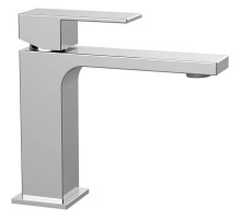 Смеситель для раковины без донного клапана Vincea Cube VBF-1C01CH