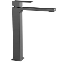 Смеситель для раковины без донного клапана Vincea Cube VBF-1C02GM