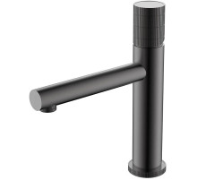 Смеситель для раковины без донного клапана Vincea Groove VBF-4G1GM