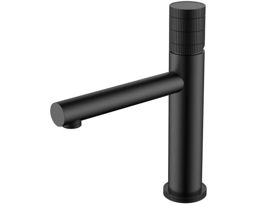 Смеситель для раковины без донного клапана Vincea Groove VBF-4G1MB