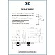 Заказать Смеситель для раковины без донного клапана GID Berlin SS080-CH-K в магазине сантехники Santeh-Crystal.ru