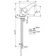 Приобрести Смеситель для умывальника Vidima Сева Трио BA102AA в магазине сантехники Santeh-Crystal.ru