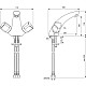 Купить Смеситель для умывальника Vidima Эко BA162AA в магазине сантехники Santeh-Crystal.ru
