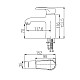Купить Смеситель для умывальника однорычажный Paulmark Leipzig LE311007 в магазине сантехники Santeh-Crystal.ru