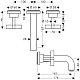 Купить Смеситель для раковины с выпуском Axor Citterio 39313000 в магазине сантехники Santeh-Crystal.ru