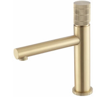 Смеситель для раковины без донного клапана Vincea Groove VBF-4G1BG4