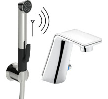 Смеситель для раковины с донным клапаном с гигиеническим душем Oras Alessi 8712F