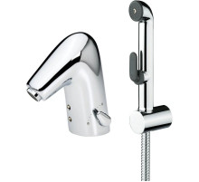 Смеситель для раковины с донным клапаном с гигиеническим душем Oras Alessi One 8526FT