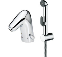 Смеситель для раковины с донным клапаном с гигиеническим душем Oras Alessi One 8516F