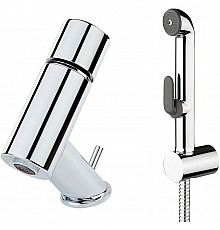 Смеситель для раковины с донным клапаном с гигиеническим душем Oras Alessi One 8502F