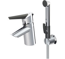 Смеситель для раковины с донным клапаном с гигиеническим душем Oras Optima 2702FG