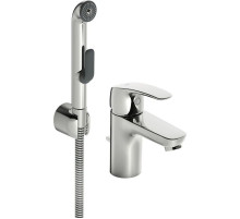 Смеситель для раковины с донным клапаном с гигиеническим душем Oras Safira 1008F